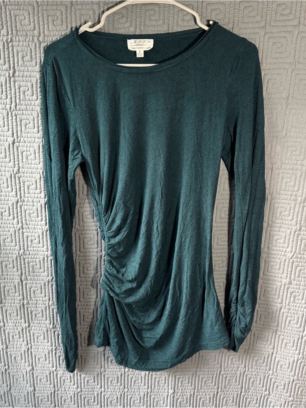 Max Studio Specialty Products Dress Shirt Women’s Small Green MSSP 5009H73